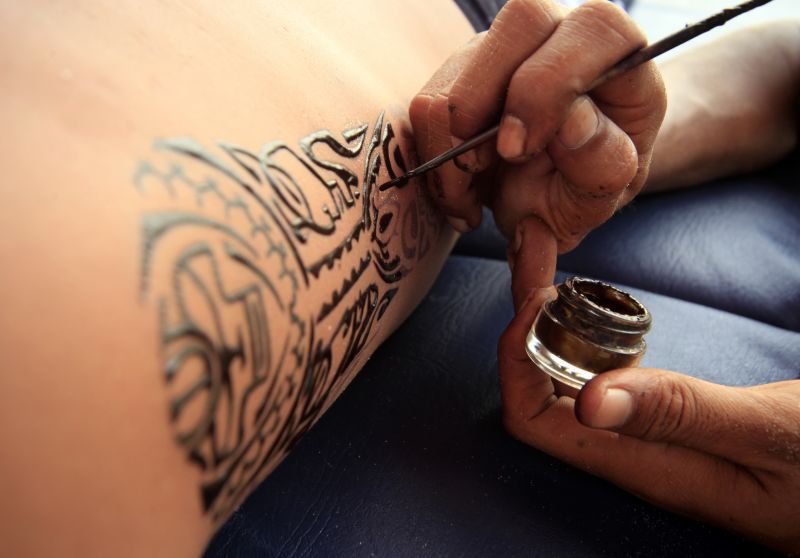 Temporary Tattoo Artistry